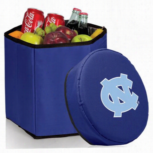 Picnic Time 5596-000-183-4 14-0 University Of Northerly Carolina Ta R Heels Digital Print  Bongo Cooler And Seat In Navy