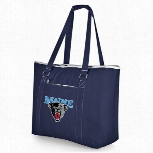 Picnic Time598-00 Thaoe U Of Maine Black Bears Digital Print Cooler Tote