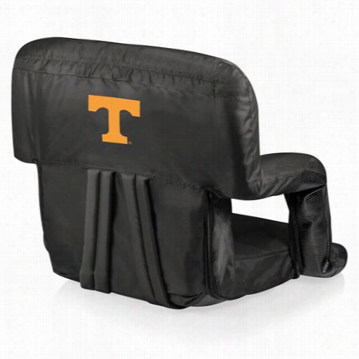 Picnic Time 618-00-179-554-0 Ventura University Of Tennessee Volunteers Digital Print Seat In Black