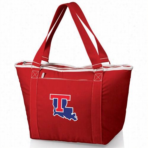 Picnic Time 619-00 Topaanga Louisiana Tech Bulldogs Embroidered Cooler Tote