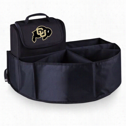 Picnic Time 715-00-179-124-0 University Of Colorado Digital Print Trunk Boss In Black With Cooler