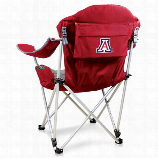 Picnic Time 803-00 Univerwity Of Arizona Digital Print Reclining Camp Chair