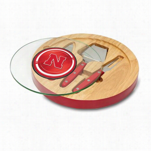 Picnic Time 828-00 Ventana University Of Nebraska Cornhuskers Digittal Print Hceese Board