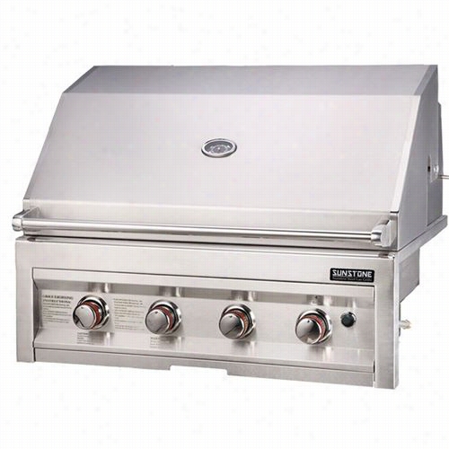 Sunstone Grills Sun4b 4 Burner 34"" Built-in Gas Grill