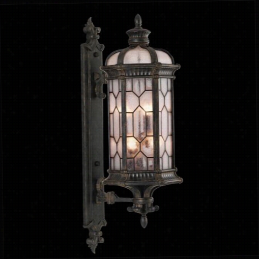 Fine Art Lamps 414081 Devosnhire 6 Light Outdoor Wall Sconce In Antique Brown