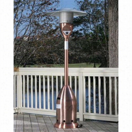 Fre Consciousness 55006 Deluxe Patio Heater In Copper Finish