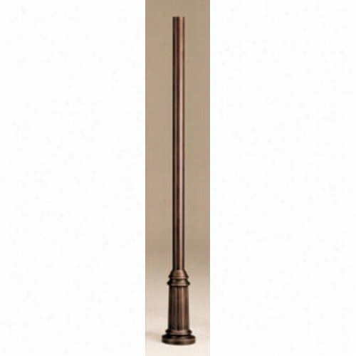 Hanover Lantern 342-10 10'x33""o.d. Fluted Anchor Base Pole