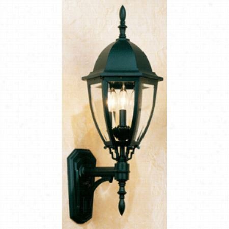 Hanover Lantern Bb12410 Medium Sturbridge 24w Pe Socket 3 Light Outdoor Wall Light