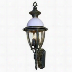 Hanover Lantern B15410 Medium Marion 25w Per Socket 3 Light Outdooor Wall Light