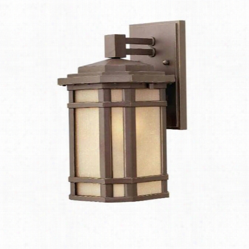 Hknkley Lighting 1270oz-led Cherry Creek Small 1 Light Led Outdoor Wall Sconce In Oil Rubbedbronze