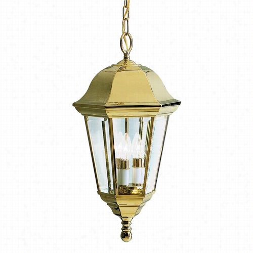 Kichler Lighting 9889pb Lifebrite 3illustration Outdoor Ceiling Pendant