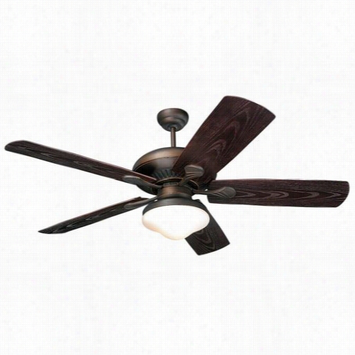 Monte Csrlo Fans 5sh54rbd-l The Shores 54"" Outdoor Fan In Roman Bronze