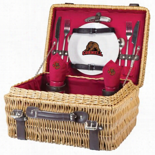 Picnic Time 208-40 Champion Cornell University Bears/bigred Digital Print Basket