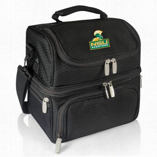 Picnic Time 512-80-175-974-0 Pranzo Norfolk State University Digital Print Personal Cooler In Black