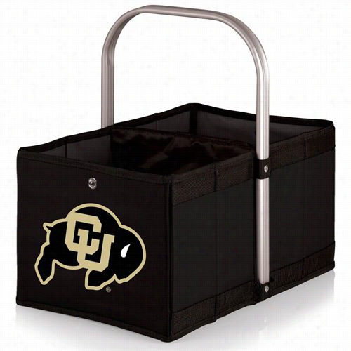 Picnic Time 546-00-179-124-0 Urban Unive Rsity Of Colorado Buffaloes Digital Print Basket I Nblcak