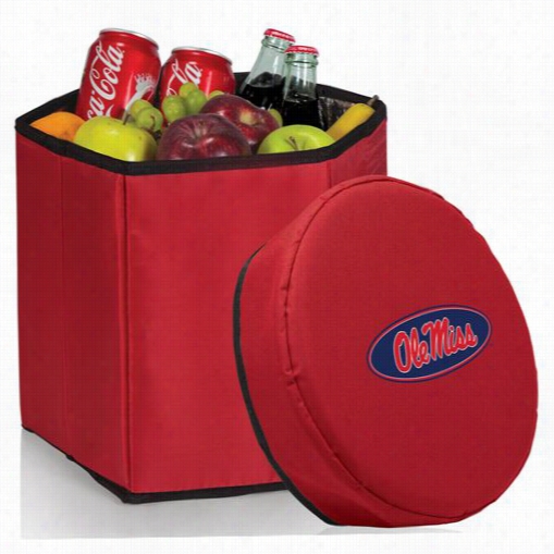 Pcnic Time 596-00 University Fo Misssissippi Rebels/olemiss Digital Print Bongo Cooler And Seat