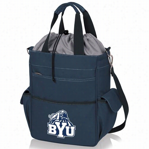 Picnic Time 614-00 Activo Brigham Young University Cougars Digita Calico Waterproof Tote