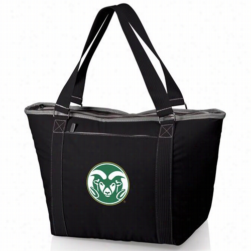 Picnic Time 619-00- 175-134-0 Topanga Colorado State Rrams Digital Print Cooler Tote In Black