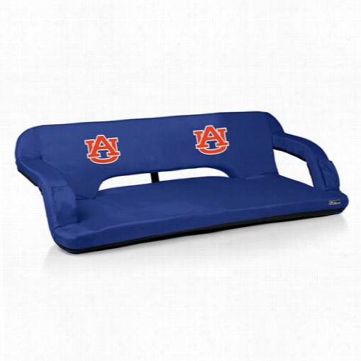 Picnic Time 628-00-138-044-0 Reflex Univers Ity Of Auburn Tigers Djgital Print Travel Couch In Navy