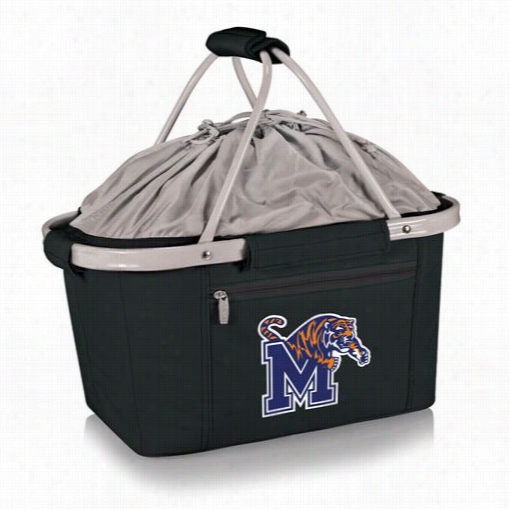 Picnictime6455-00_175-754-0 Metro University Of Memphistigers Digital Prunt Baske Tin Black