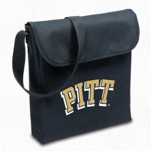 Picnic Time 774-00-175- 504-0v-grill University Of Pittsburgh Patnhers Digital Print Bbq Grll In Black