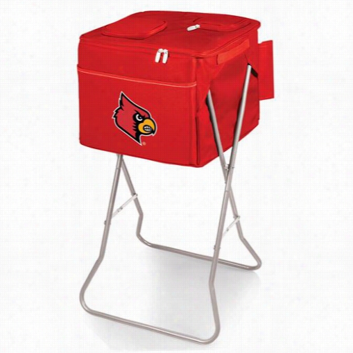 Picnic Time 780-00p Art Y University Of Louisville Cardinals Digital Print Cube