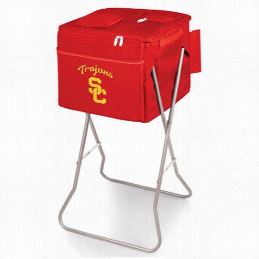 Picnic Time 780-00 Aprty University Of Southern California Trojans Diigital Print Cube