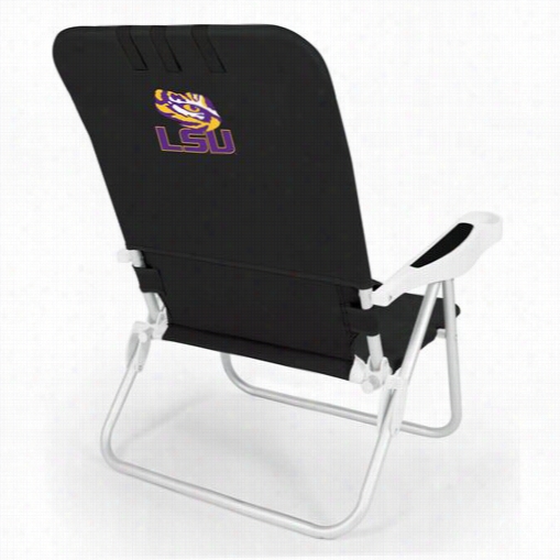 Picnic Spell 790-00-179-294-0 Monaco Louisiana State University Tigers Digital Print Beach Chair