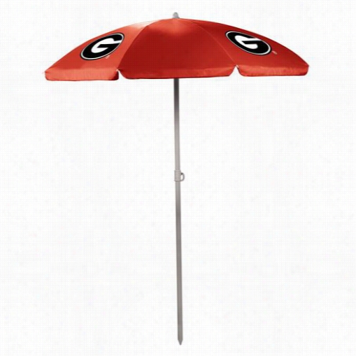 Pcinic Time 822-00 U. Of Georgia Bulldogs Digital Print Umbrella