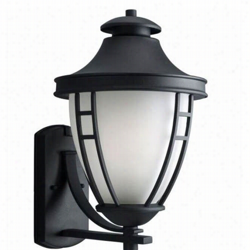 Progress Lighting P5780-31 Fairview 1 Ligght Outdoor Wall Sconce In Textured Black