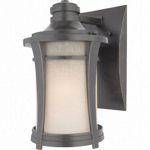 Quoizel Hy8047ib Harmony 6-1/2"" 1 Light  Outdoor Wall Sc0nce In Imperial Bronze