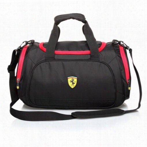 Ferrari Luggage Tf003b Medium Active Sports Bag Inb Lack