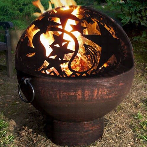 Good Directions Fb-4 26"" Fire Bowl  Wi Th Orion Fire Dome