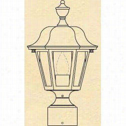 Hanover Lantern B253 Small Manor 1 Light Outdo Or Post Lamp