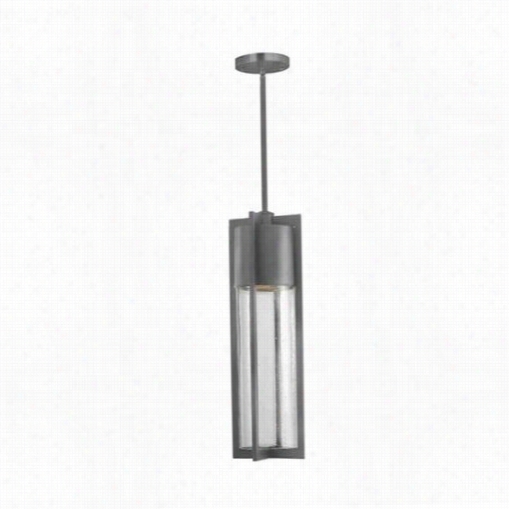 Hinkley Lighting 1322he-led Dwell 1 Light Led Outdoor Pendant I Nn Hematite