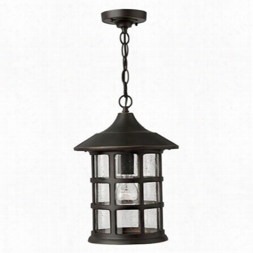 Hinkley Lighting 1802oz-led Freeport 1 Light Outdoor Pendant In Oil Rubbed Bronze