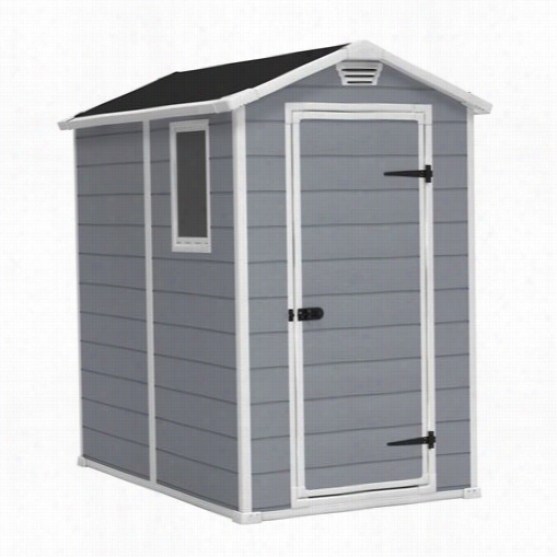 Keter 212917 Manor 4' X 6' Storage Shed