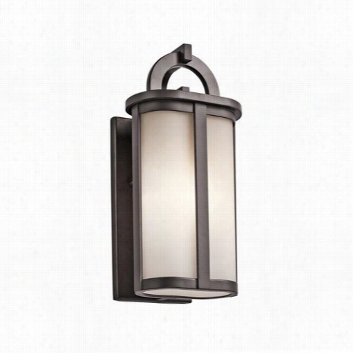 Kichler Lighting 494468 Rivera 1 Light Fluorescentoutdoor Wall Sc Once