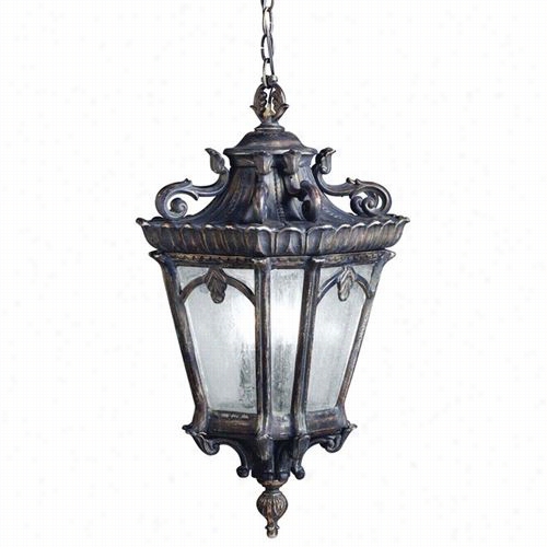 Kichler Lighting 9855ld Tournai 3 Light Outdooor Ceiling Pendant