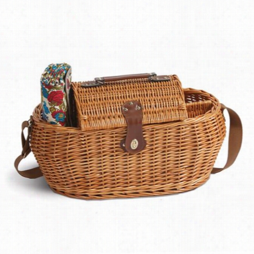 Picnic Plus Acb-278 Waterloo 2 Person Deluxe Picic Basket