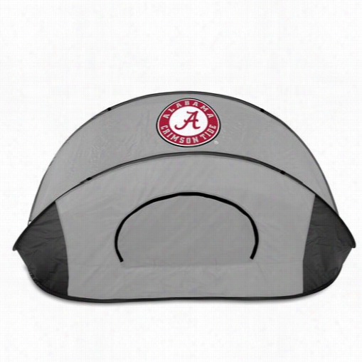 Piccnic Time 113-00-105-004-0 Manta In Grey//black With University Of Alabama Crimson Tide Digital Print