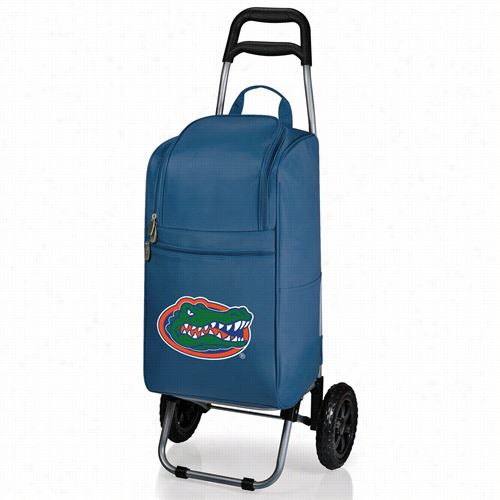 Picnic Ttime 545-00-138 -164-0 University Of Florida Gators Digital Print Cart Cooler In Navy