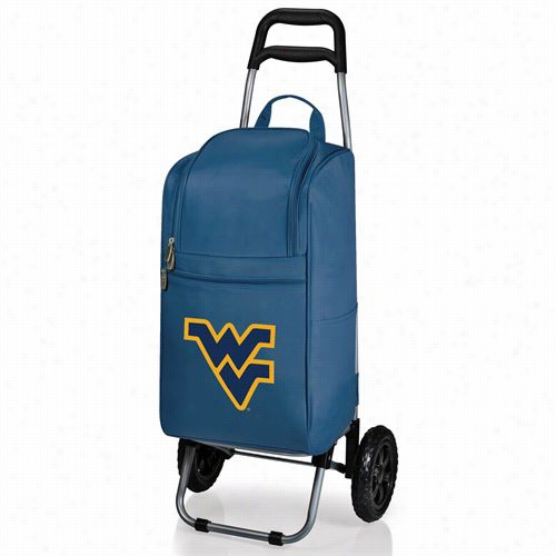 Picnic Time 545--0 West Virginia Univresity Mountaineers Digital Newspaper Cart Cooler