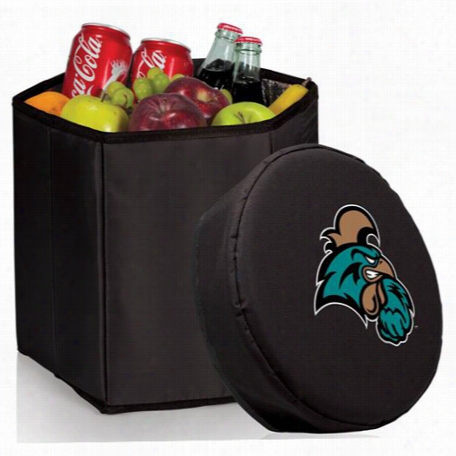 Picnic Time 596-00-179-34-0 Coastal Carolinachanticleers Digital Print Bongo Cooler And Place In Black