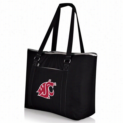 Picnic Time 5598-00-175-634-0 Tahoe Washington State Cougarz Digital Print Cooler Totein Black