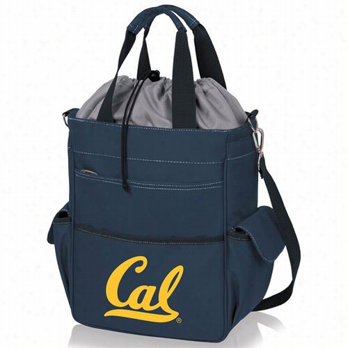 Picnic Time 614-00 Activo University Of California Berkeley Golden B Ears Diigital Prit Waterproof Tote