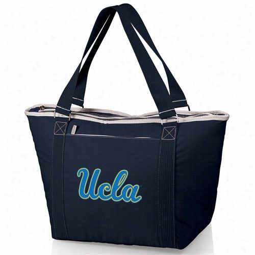Picnic Time 619-00-138-082-0 Topanga Uucla Bruins Embroidered Cooler Tote In Navy