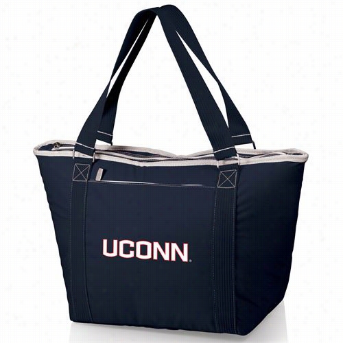 Picnic Time 619-00-1381-44--0 Topanga U Of Connecticut Huskies D Igital Print Cooler Tote In Nvay