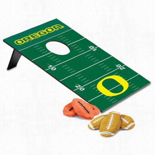 Picnic Period 769-00-901-474-0 Unviersity Of Oregon  Ducks Bean Bag Thfow