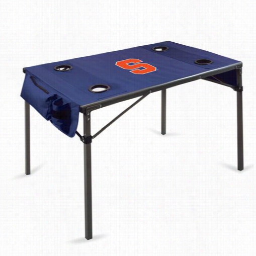 Picni Time 79 9-00-13-8544-0 Travel S Yracuse Uunversity Digital Print Table In Navy